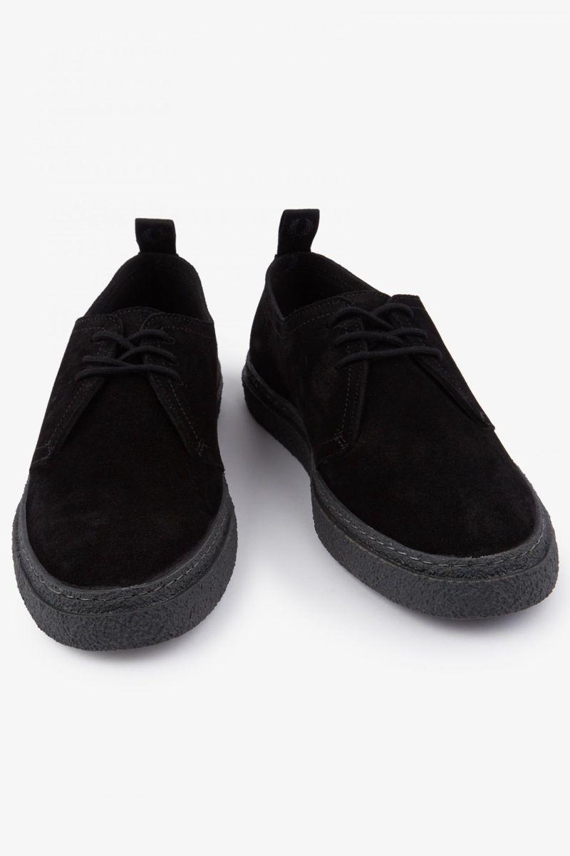 Black Fred Perry Linden Women's Shoes | PH 1859PJJQ